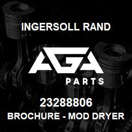 23288806 Ingersoll Rand BROCHURE - MOD DRYER TZM FRENCH | AGA Parts