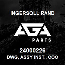 24000226 Ingersoll Rand DWG, ASSY INST., COOLER W/C STANDARD HOT DISCHARGE - HOC | AGA Parts