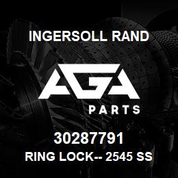 30287791 Ingersoll Rand RING LOCK-- 2545 SS 5HP 10HP | AGA Parts