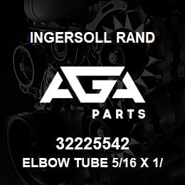 32225542 Ingersoll Rand ELBOW TUBE 5/16 X 1/4 METRIC 23A | AGA Parts