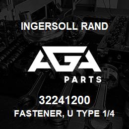 32241200 Ingersoll Rand FASTENER, U TYPE 1/4-2 HP1000 . | AGA Parts