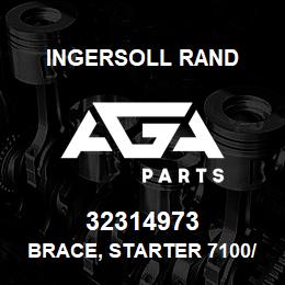 32314973 Ingersoll Rand BRACE, STARTER 7100/2545 PAINT GBLACK . | AGA Parts