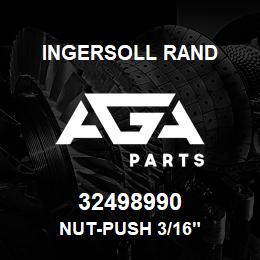 32498990 Ingersoll Rand NUT-PUSH 3/16" | AGA Parts