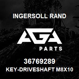 36769289 Ingersoll Rand KEY-DRIVESHAFT M8X10X60 | AGA Parts