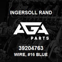 39204763 Ingersoll Rand WIRE, #16 BLUE | AGA Parts