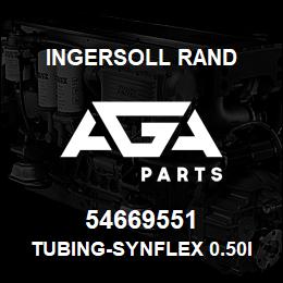 54669551 Ingersoll Rand TUBING-SYNFLEX 0.50ID.95-1508-08" | AGA Parts