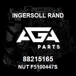 88215165 Ingersoll Rand NUT F5100447S | AGA Parts