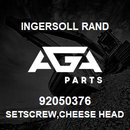 92050376 Ingersoll Rand SETSCREW,CHEESE HEAD M4X16LG - M4X16MM | AGA Parts