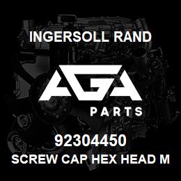 92304450 Ingersoll Rand SCREW CAP HEX HEAD M12X50 | AGA Parts