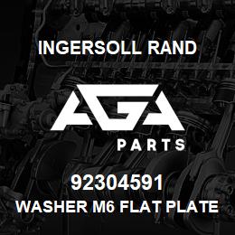 92304591 Ingersoll Rand WASHER M6 FLAT PLATED | AGA Parts