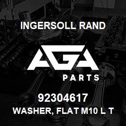 92304617 Ingersoll Rand WASHER, FLAT M10 L TY D L/GAUGE | AGA Parts