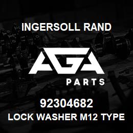 92304682 Ingersoll Rand LOCK WASHER M12 TYPE B WASHER TBD | AGA Parts