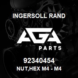 92340454 Ingersoll Rand NUT,HEX M4 - M4 | AGA Parts