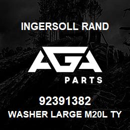 92391382 Ingersoll Rand WASHER LARGE M20L TY D L/GAUGE M20 | AGA Parts