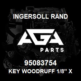95083754 Ingersoll Rand KEY WOODRUFF 1/8" X 1/2"XLE | AGA Parts