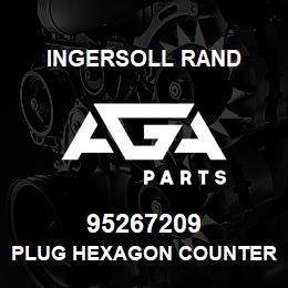 95267209 Ingersoll Rand PLUG HEXAGON COUNTER SUNK 1 NPT | AGA Parts