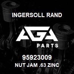 95923009 Ingersoll Rand NUT JAM .63 ZINC | AGA Parts