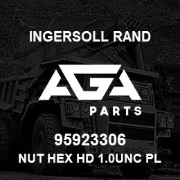 95923306 Ingersoll Rand NUT HEX HD 1.0UNC PLATED | AGA Parts