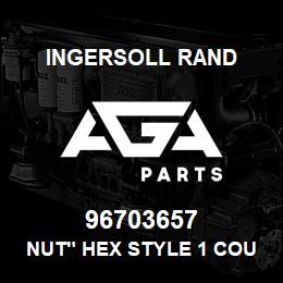 96703657 Ingersoll Rand NUT" HEX STYLE 1 COURSE THD M16-2.00 | AGA Parts