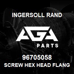 96705058 Ingersoll Rand SCREW HEX HEAD FLANGE M6 X 12 LONG | AGA Parts