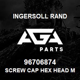 96706874 Ingersoll Rand SCREW CAP HEX HEAD M8 * 65LG SS 5 GR 8.8 | AGA Parts