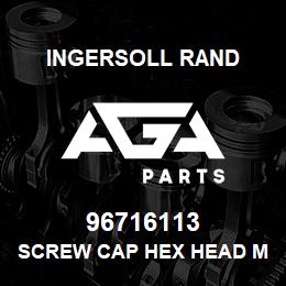 96716113 Ingersoll Rand SCREW CAP HEX HEAD M8 * 20- SS 3HP - GR. 8.8 | AGA Parts