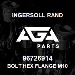 96726914 Ingersoll Rand BOLT HEX FLANGE M10 X 25 LONG | AGA Parts