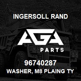 96740287 Ingersoll Rand WASHER, M8 PLAING TYPE B 24 OD X 2.0 THICK | AGA Parts