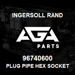 96740600 Ingersoll Rand PLUG PIPE HEX SOCKET M12 *1.5 W/O SEAL RING | AGA Parts