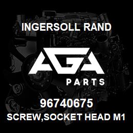 96740675 Ingersoll Rand SCREW,SOCKET HEAD M16X40 LONG CARBON STEEL | AGA Parts