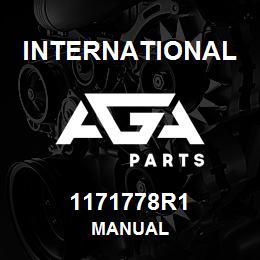 1171778R1 International MANUAL | AGA Parts