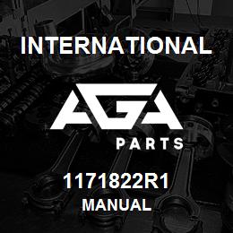 1171822R1 International MANUAL | AGA Parts