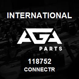118752 International CONNECTR | AGA Parts