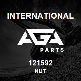 121592 International NUT | AGA Parts