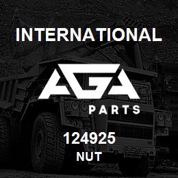 124925 International NUT | AGA Parts