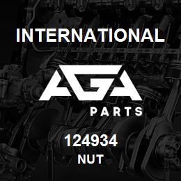 124934 International NUT | AGA Parts