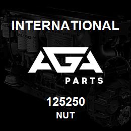 125250 International NUT | AGA Parts