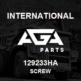 129233HA International SCREW | AGA Parts
