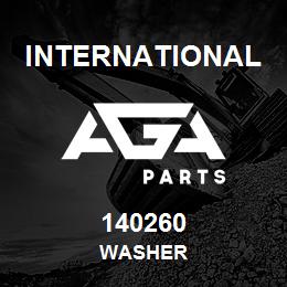 140260 International WASHER | AGA Parts