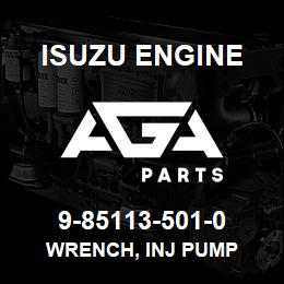 9-85113-501-0 Isuzu Diesel WRENCH, INJ PUMP | AGA Parts