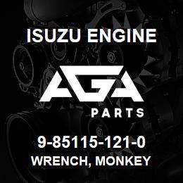 9-85115-121-0 Isuzu Diesel WRENCH, MONKEY | AGA Parts