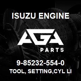 9-85232-554-0 Isuzu Diesel TOOL, SETTING,CYL LINER | AGA Parts