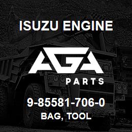 9-85581-706-0 Isuzu Diesel BAG, TOOL | AGA Parts