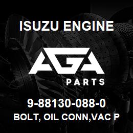 9-88130-088-0 Isuzu Diesel BOLT, OIL CONN,VAC PUMP | AGA Parts