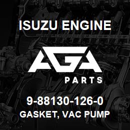 9-88130-126-0 Isuzu Diesel GASKET, VAC PUMP | AGA Parts