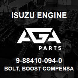 9-88410-094-0 Isuzu Diesel BOLT, BOOST COMPENSATOR FIX,INJ PUMP | AGA Parts