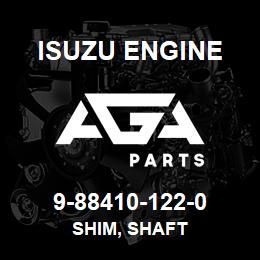 9-88410-122-0 Isuzu Diesel SHIM, SHAFT | AGA Parts