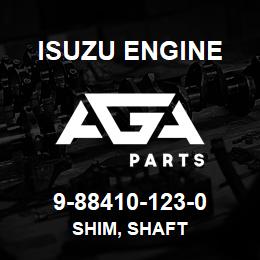 9-88410-123-0 Isuzu Diesel SHIM, SHAFT | AGA Parts