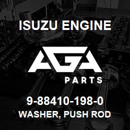 9-88410-198-0 Isuzu Diesel WASHER, PUSH ROD | AGA Parts