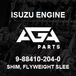 9-88410-204-0 Isuzu Diesel SHIM, FLYWEIGHT SLEEVE,GOV | AGA Parts